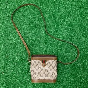 Vintage Gucci Supreme Monogram Binocular Bag